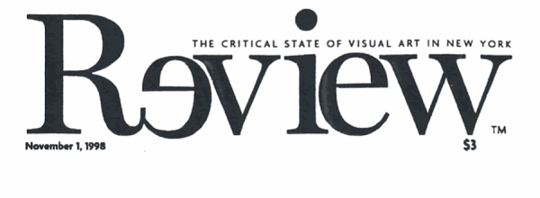 Review (The Critical State of Visual Art in New York), Dominique Nahas