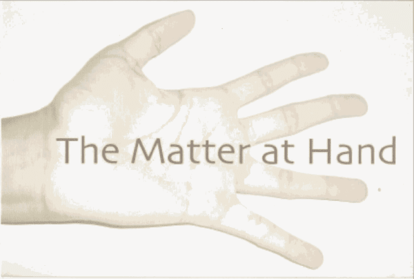 The Matter At Hand, Ventana 244 Gallery