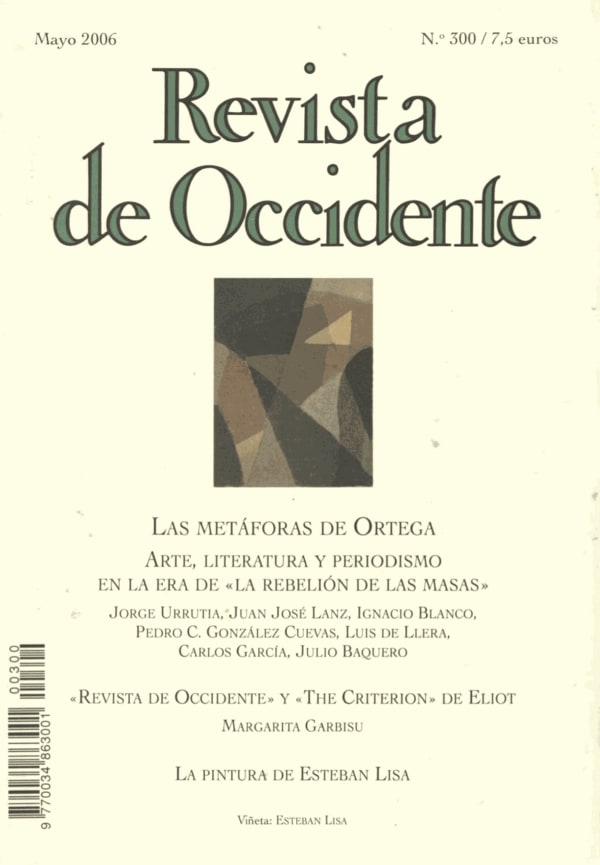La Pintura de Esteban Lisa, Revisita de Occidente