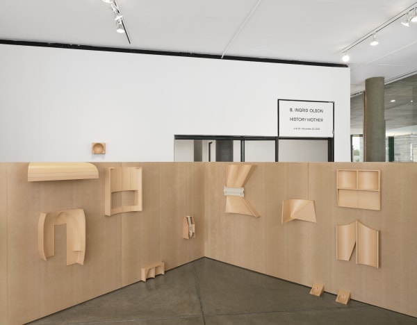 Installation image: History Mother ©B. Ingrid Olson, Photo: Julia Featheringill