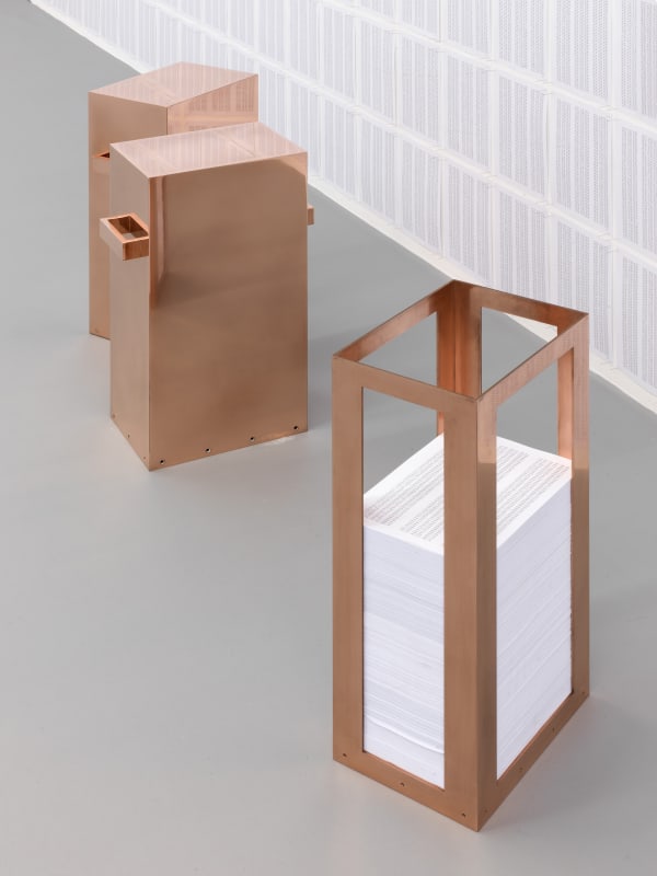 Alicja Kwade, Gegebenenfalls die Wirklichkeit (2018), LinienLand at Haus Konstruktiv, Zürich, 2018.Courtesy of KÖNIG GALERIE, Berlin/ London/ Seoul, Decentraland, Foto: Roman März