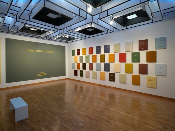 Installation view: Birgir Andrésson, "As Far As The Eye Can See", Reykjavik Art Museum, 2022