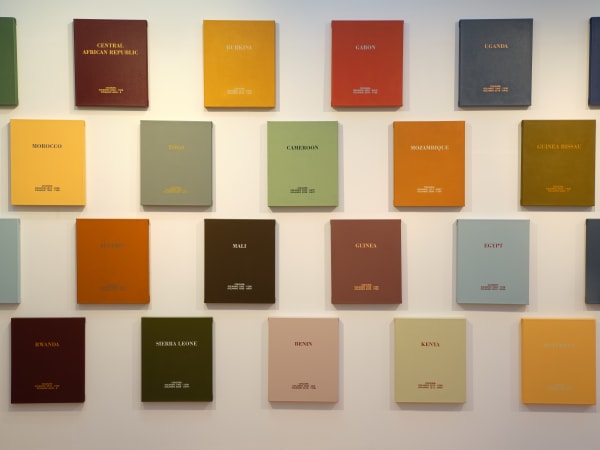 Installation view: Birgir Andrésson, "As Far As The Eye Can See", Reykjavik Art Museum, 2022