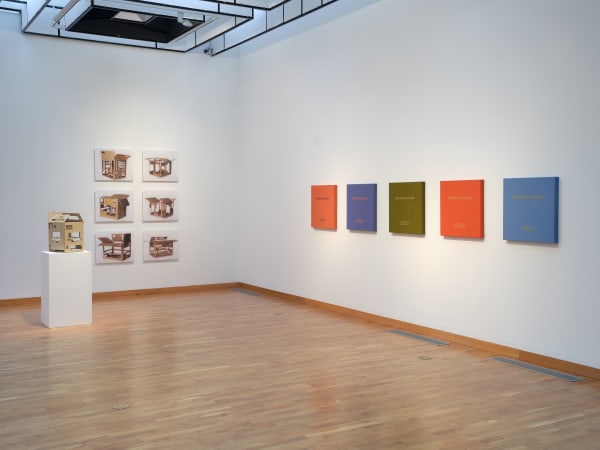 Installation view: Birgir Andrésson, "As Far As The Eye Can See", Reykjavik Art Museum, 2022