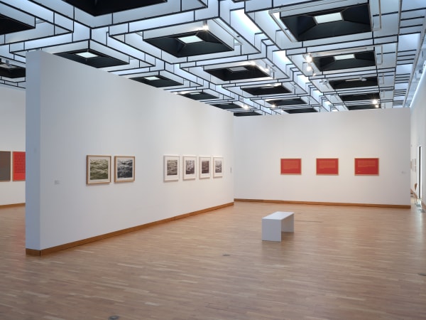 Installation view: Birgir Andrésson, "As Far As The Eye Can See", Reykjavik Art Museum, 2022