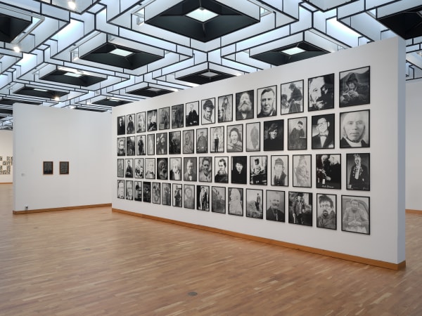 Installation view: Birgir Andrésson, "As Far As The Eye Can See", Reykjavik Art Museum, 2022