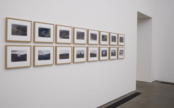 Hreinn Friðfinnsson Installation view of exhibition at the Serpentine Galleries, 2007.