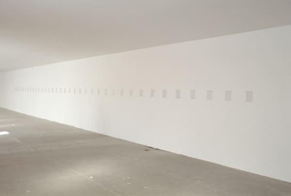 Installation views of perminant installation at The Chinati Foundation, Marfa, Texas, USA