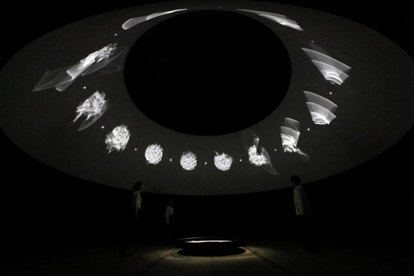 Installation view, Olafur Eliasson: Sometimes the river is the bridge, The Museum of Contemporary Art Tokyo, 2020 Photo: Kazuo Fukunaga,...