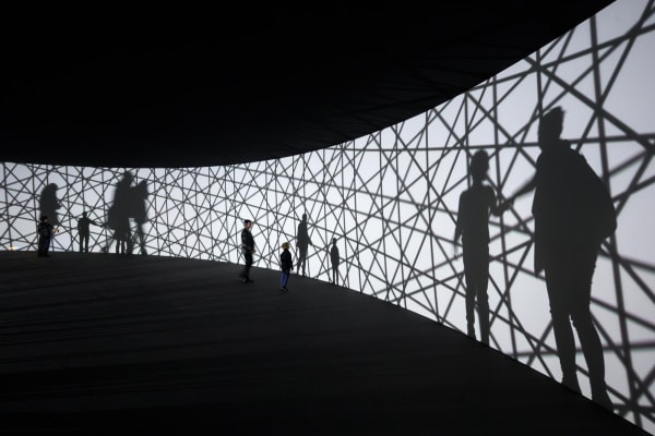 Contact, Fondation Louis Vuitton, Paris, 2014 Photo: Iwan Baan, Courtesy of Studio Olafur Eliasson