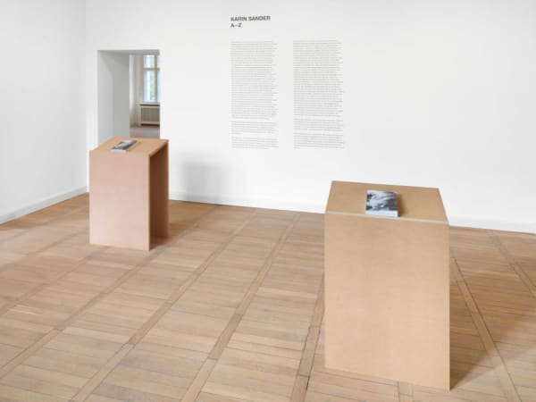 Karin Sander - A to Z, installation view Haus am Waldsee, 2019. Photos: Roman März