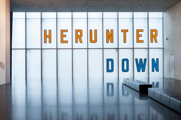 © Lawrence Weiner | ARS, New York | Bildrecht, Wien, 2016 und Kunsthaus Bregenz
