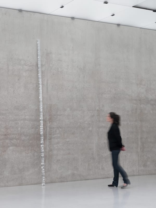 Installation view, Roni Horn. Well and Truly, Kunsthaus Bregenz, Austria, 2010