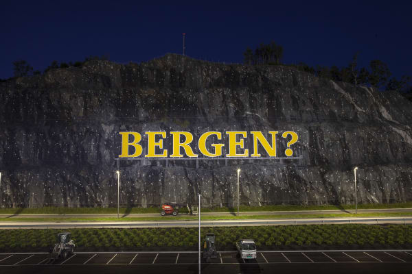 Ragnar Kjartansson, This Must Be the Place, permanent installation at Bergen Airport, 2017