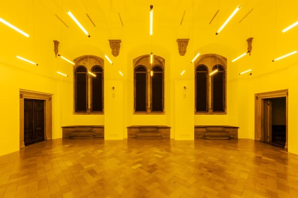 Installation view: Olafur Eliasson: Nel tuo tempo, Fondazione Palazzo Strozzi, Florence, Italy, 2022. Photo: Ela Bialkowska, OKNO Studio. Metapurse; Courtesy...