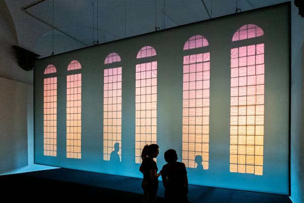 Installation view: Olafur Eliasson: Nel tuo tempo, Fondazione Palazzo Strozzi, Florence, Italy, 2022. Photo: Ela Bialkowska, OKNO Studio. Metapurse; Courtesy...