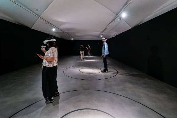Installation view: Olafur Eliasson: Nel tuo tempo, Fondazione Palazzo Strozzi, Florence, Italy, 2022 Photo: Ela Bialkowska, OKNO Studio. Metapurse; Courtesy...