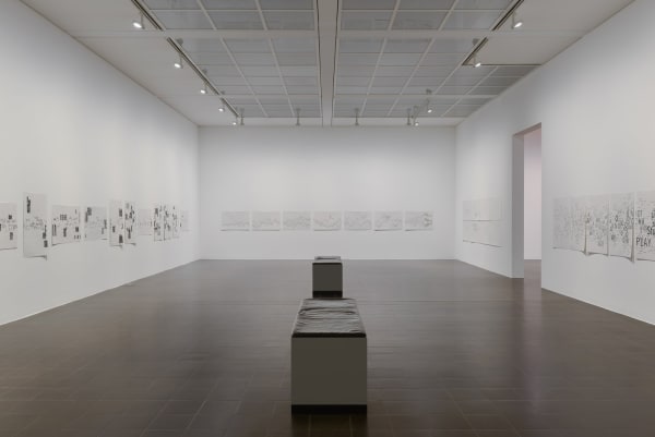 Janice Kerbel: Art and Alphabet, Hamburger Kunsthalle, Hamburg, Germany, 2017. Photo: Kay Riechers