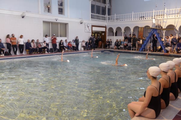 Janice Kerbel: Sink, The Western Baths Club, Glasgow, UK, 2018. Photo: Alan Dimmick. Courtesy of the artist and i8 Gallery,...