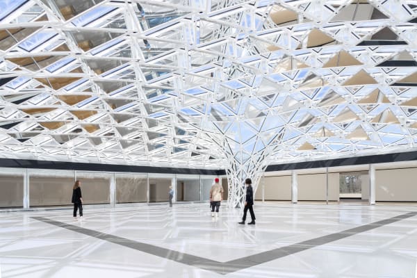 Photo: Marco Cappelletti. Courtesy of the Buffalo AKG Art Museum, OMA, Cooper Robertson, and Studio Other Spaces.