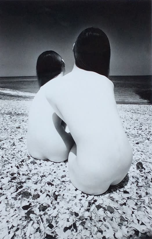 Kishin Shinoyama - Nude, Death Valley, c1970