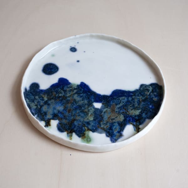 Haruka Matsuo - Forest Night Palette Plate (L)