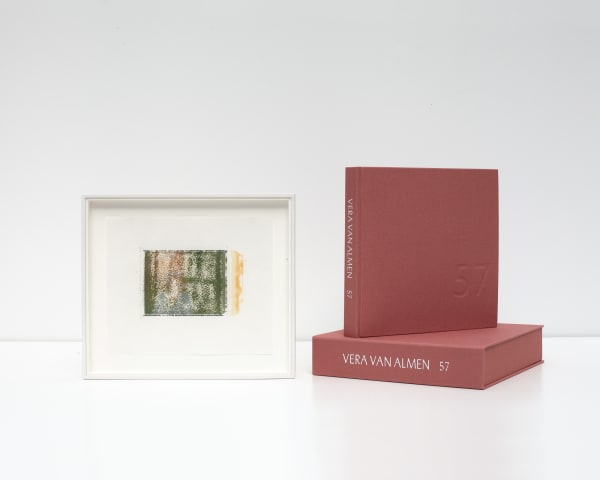 57 - Vera van Almen, self-published and handmade artist book with an original archival pigment print framed; choice between 6...