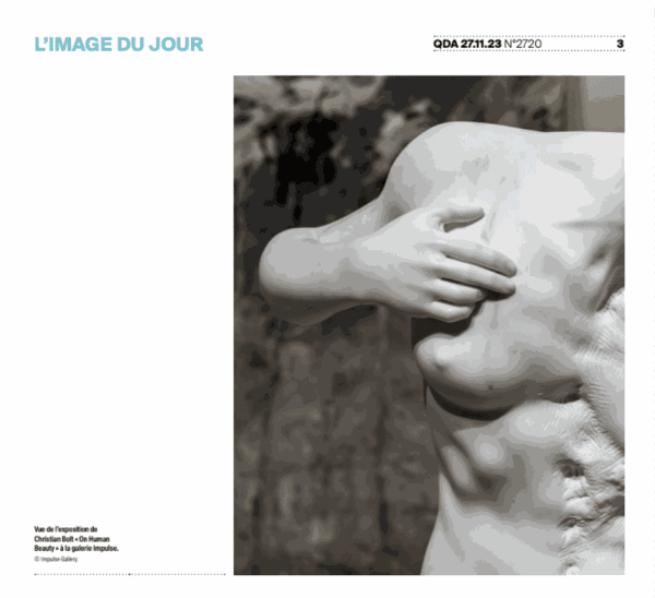 Christian Bolt, Poussière de marbre, tu redeviendras...