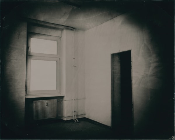 The idle argument 2015 Ambrotype, unique 20 x 25 cm (plate size); 33.8 x 44.8 cm (framed size)