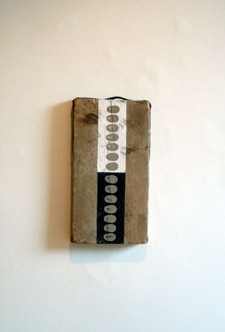 Untitled 2006 Wood, mud 43 x 31.5 x 8.5cm