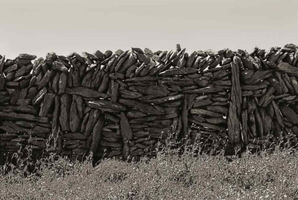 Inis Meain II 2007 Digital C-Print photograph, from the Walls of Aran series 16 x 20