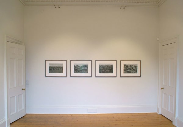 Walls of Aran (from left: Inis OIrr III, Inis OIrr VI, Inis Oirr V, Inis OIrr II) 2007 Digital C-Type Photographs 16 x 20