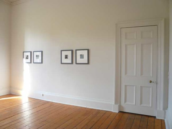 installation view: Francesca Woodman & Richard Serra