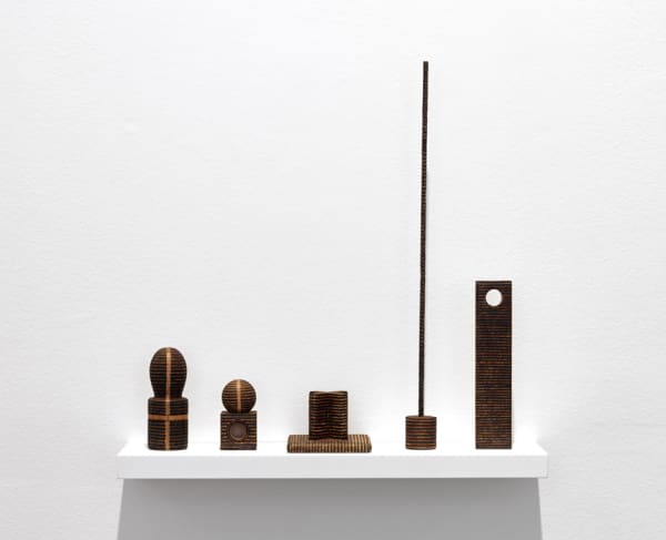 Group of five Roger Ackling works