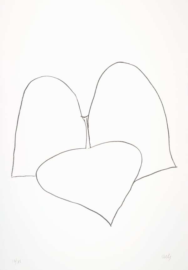 String Bean Leaves III (Haricot Vert III) 1965-66 Lithograph on Rives BFK paper | Edition of 75 90.5 x 62.2 cm paper size