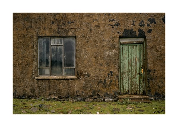 Harris Lewis Green Door Isles of Harris and Lewis, Scotland 1990 / 2010 digital chromogenic print edition of 8 121.9 x 172.7 cm (mounted size)