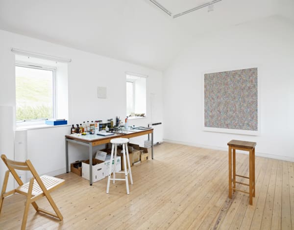 Untitled XVIII in James Hugonin's studio 2009