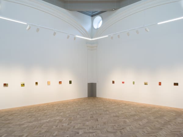 Installation view of Andrew Cranston: But the dream had no sound Ingleby, Edinburgh, 27 October – 21 December, 2018