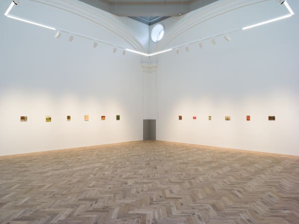 Installation view of Andrew Cranston: But the dream had no sound Ingleby, Edinburgh, 27 October – 21 December, 2018