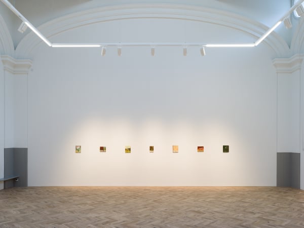 Installation view of Andrew Cranston: But the dream had no sound Ingleby, Edinburgh, 27 October – 21 December, 2018