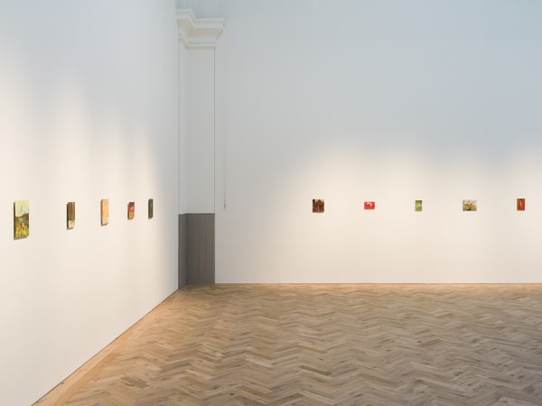 Installation view of Andrew Cranston: But the dream had no sound Ingleby, Edinburgh, 27 October – 21 December, 2018