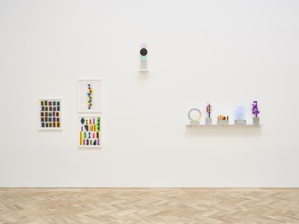 Installation view of David Batchelor: My Own Private Bauhaus Ingleby, Edinburgh, 24 July - 28 September 2019