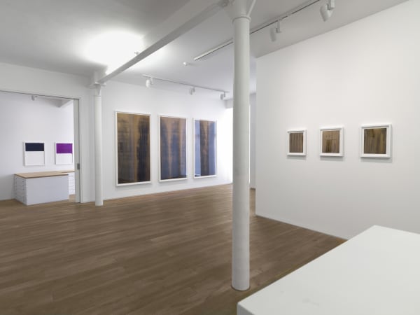 Installation view, Callum Innes: Works on Paper 1989 - 2012, Ingleby, Edinburgh, 28 April - 14 July 2012.