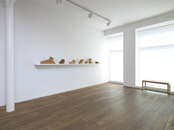 Installation view, Ian Hamilton Finlay - Twilight Remembers, Ingleby, Edinburgh, 2 August - 27 October 2012.