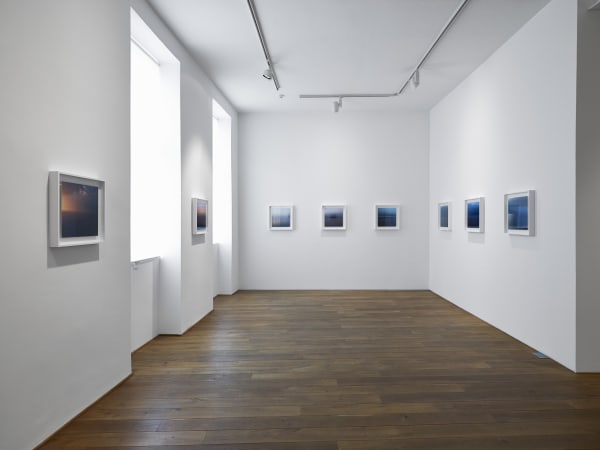 Installation view, Garry Fabian Miller: The Middle Place, Ingleby, Edinburgh, 2 May - 13 July 2013.