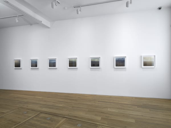Installation view, Garry Fabian Miller: The Middle Place, Ingleby, Edinburgh, 2 May - 13 July 2013.