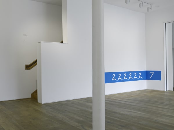 Installation view, Ian Hamilton Finlay, Ingleby, Edinburgh, 19 June - 25 July 2009.