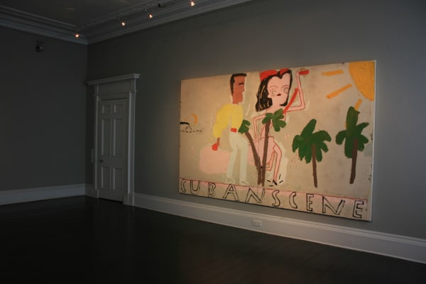 Installation view, AND PER SE AND - PART XV: Louise Bourgeois & Rose Wylie, Ingleby, Edinburgh, 20 - 30 September 2017.