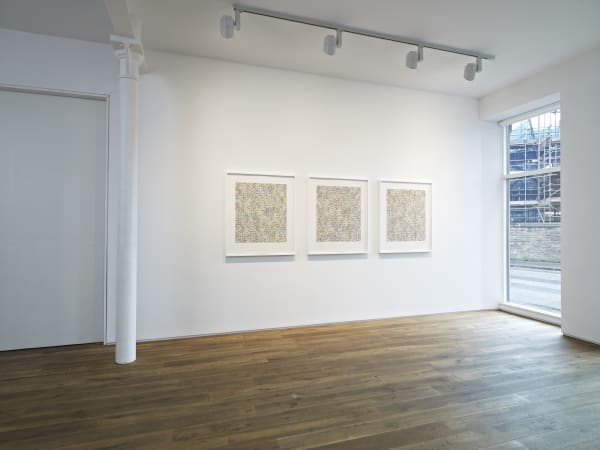 Installation view, James Hugonin, 30 September - 20 November 2010, Ingleby, Edinburgh.