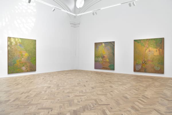 Installation view of Hayley Barker’s solo exhibition, The Ringing Stone, 2024, Ingleby, Edinburgh.